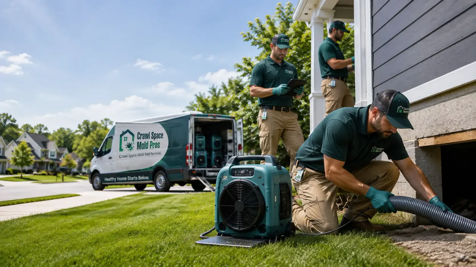 Crawl Space Mold Removal in Fenton, IL